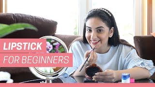 How To Apply Lipstick  Beginners Guide To Lipstick  Beauty BFF MissMalini [upl. by Nauq]