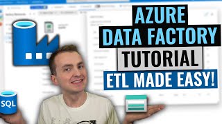 Azure Data Factory Tutorial  Introduction to ETL in Azure [upl. by Claud]