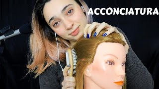 TRUCCO e PARRUCCO alla Bambolina  ASMR [upl. by Teak]