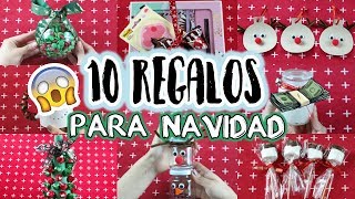 DIY 10 REGALOS FÁCILES Y ECONÓMICOS PARA ESTA NAVIDAD  Evelynlugod [upl. by Yerxa]