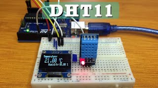 DHT11 Temperature and Humidity Sensor module with Arduino [upl. by Nixie]