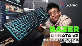 Razer Ornata v2 Keyboard Review Mechanical vs Membrane… Or Both [upl. by Blum18]