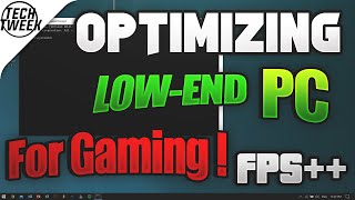 How To Optimize LowEnd PC For Gaming 2022  Easy amp Quick [upl. by Sixla]