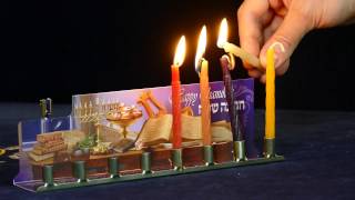 How To Light the Chanukah Candles [upl. by Leivad504]