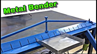 DIY Sheet Metal Bender  Diy Projects [upl. by Srednas]