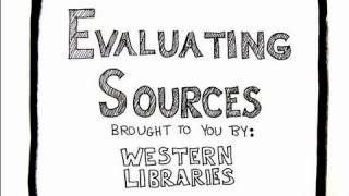 Evaluating Sources [upl. by Selohcin]