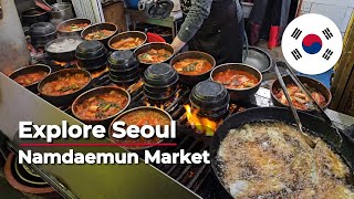 Namdaemun Market in Seoul [upl. by Tumer913]