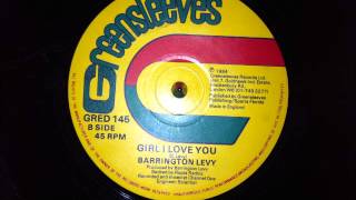 Barrington Levy  Girl I Love You [upl. by Galitea]