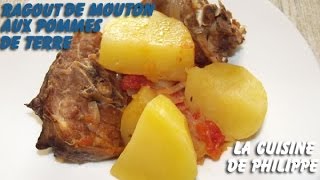 Ragout de mouton aux pommes de terre [upl. by Notsecnirp]