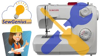 Singer 8280 sewing machine belt fix [upl. by Aralc503]