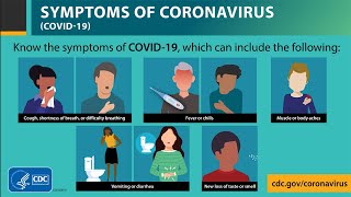 Symptoms of Coronavirus Disease 2019 [upl. by Einahpats]