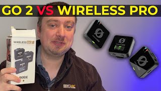 Rode Wireless Go 2 VS Rode Wireless PRO  Worth The Upgrade [upl. by Annaed479]