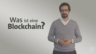 kurzerklärt Was ist eine Blockchain [upl. by Xed]