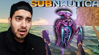 Never mess with Warper  Subnautica  part 5 [upl. by Nidroj]