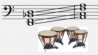 Orchestration Tip Timpani Tuning Shortcuts [upl. by Mellar]