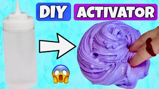 HOW TO MAKE ACTIVATOR FOR SLIME 😱💦 Super EASY amp QUICK DIY Activator Recipe [upl. by Jaela]