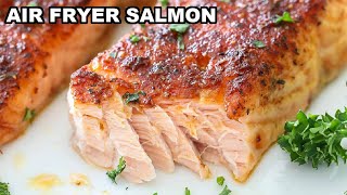 Perfect Air Fryer Salmon Recipe [upl. by Brett]