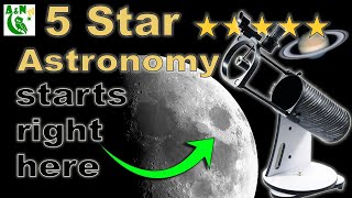 Starter Telescopes 2021 SkyWatcher Heritage 130P FlexTube™ Parabolic Dobsonian Telescope [upl. by Ardnac]