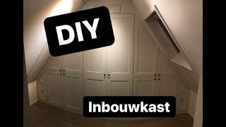 Zelf een inbouwkast maken DIY home made cabinet  selbstgemachter schrank  construire un placard [upl. by Ellehsem825]