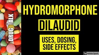 Hydromorphone Dilaudid  Uses Dosing Side Effects [upl. by Lj865]