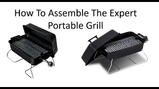 How To Assemble A Expert Portable Gas Grill From Walmart Follow These Instructions [upl. by Thissa]