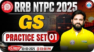 RRB NTPC GS Classes 2025  RRB NTPC GS Practice Set 01  GS for RRB NTPC  GS By Naveen Sir [upl. by Enelyk643]