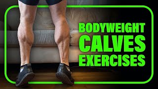 5 Bodyweight Calf Exercises for At Home Workouts [upl. by Assirac]