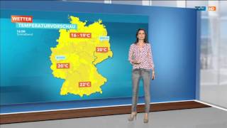 Stephanie Meißner  Wetter MDR SachsenampSAH 02102015 [upl. by Iak369]