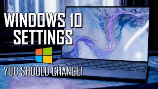 Windows 10 Settings You Should Change Right Away [upl. by Emiolhs]