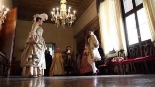 Learn how to dance the Minuet  Venice Carnival 2014 [upl. by Fendig]