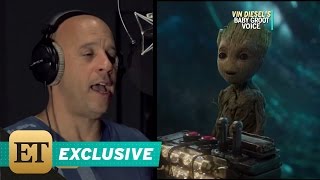 EXCLUSIVE The Secret Behind Vin Diesels Groot Voice May Surprise You [upl. by Eelyac]