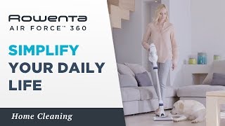 A cordless vacuum cleaner to simplify your daily life  AIR FORCE™ 360  Rowenta [upl. by Hole]