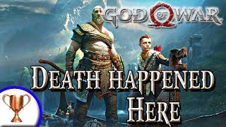 God of War│Fully explore Veithurgard│Death Happened Here Trophy [upl. by Aerdnwahs]