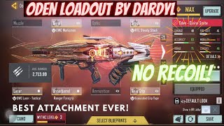 Best Oden Attachment CODM BR Player l Dardyl Gaming [upl. by Norga436]