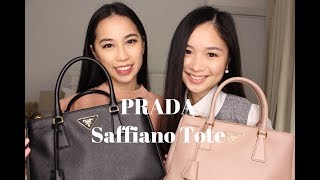 Prada Saffiano Tote Review [upl. by Rurik]