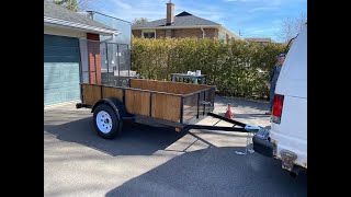 Build a DIY Utility Trailer for 300  Part 1 [upl. by Oker957]