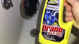 How To Unclog A Drain With Drano Gel Commercial Strength [upl. by Hubbard]