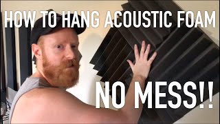 The Proper Way To Hang Acoustic Foam [upl. by Seko696]