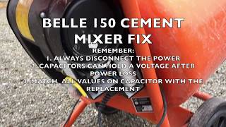 Belle 150 Cement Mixer Fix [upl. by Eirellam]