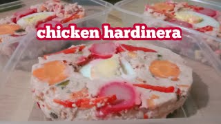 CHICKEN HARDINERA WITH COSTING PANGNEGOSYOHOW TO COOK HARDINERAEASY TO MAKE [upl. by Eliak51]