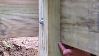 DIY Shed AsktheBuilder How to Notch a Post [upl. by Selrahcnhoj]