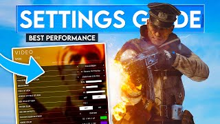 Battlefield 5 Best Performance Settings Guide 2021 [upl. by Akema]