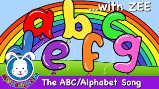 The Alphabet Song with lyrics  Nursery Rhymes [upl. by Llien]