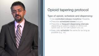 Opioid tapering protocol [upl. by Eelek]