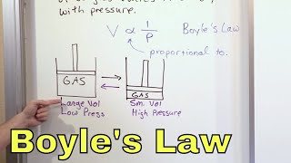 02  Boyles Law in Chemistry Part 1 [upl. by Sybilla]