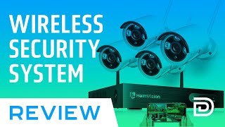 HeimVision Wireless Security Camera System NVR Review Digital David Product Review Channel [upl. by Llertnad490]