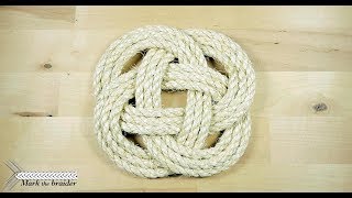 Carrick mat rope hot pad [upl. by Spielman]