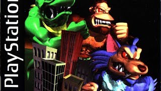 Rampage World Tour ThreePlayer Playthrough Actual N64 Capture  Part 1 [upl. by Bergstein]