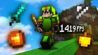 Best FPS BOOST 8x8 Minecraft PVP Texture Pack for Bedwars [upl. by Aleahs688]