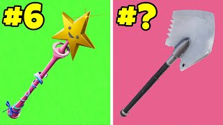 The SWEATIEST PICKAXES in Fortnite [upl. by Otrebron554]